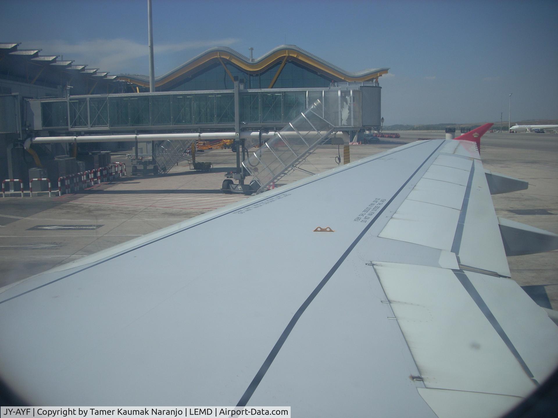 JY-AYF, 2006 Airbus A320-232 C/N 2692, Royal Jordanian landed in madrid from amman image051
