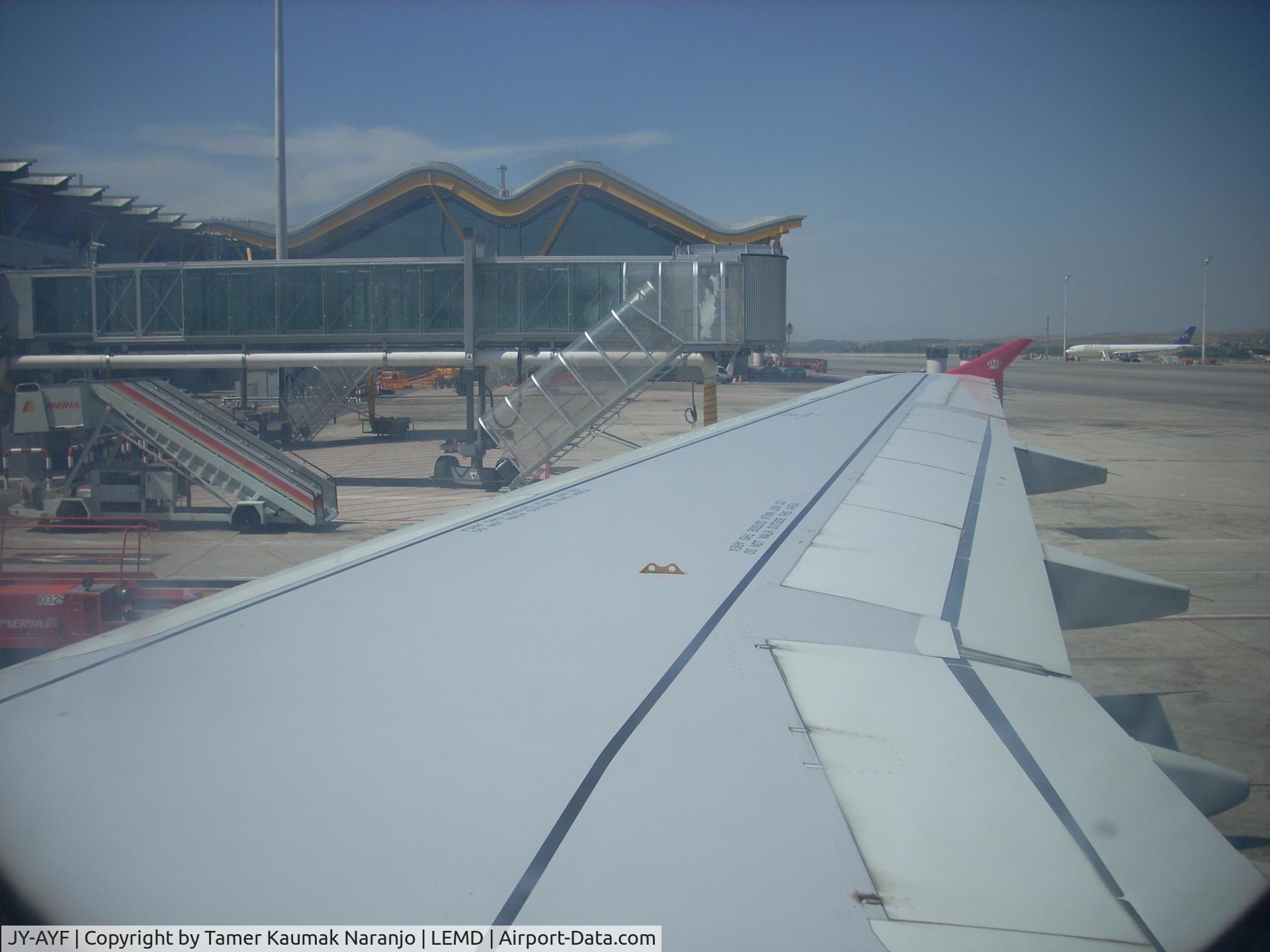 JY-AYF, 2006 Airbus A320-232 C/N 2692, Royal Jordanian landed in madrid from amman image053