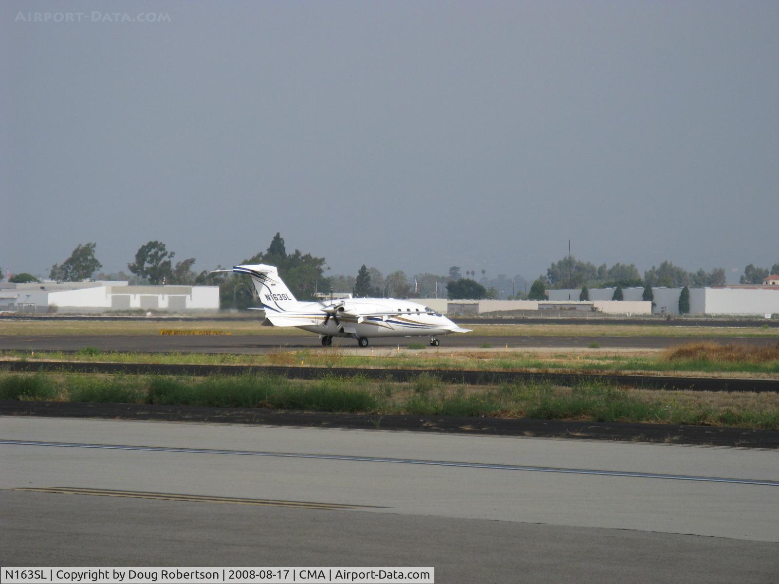 N163SL, 2007 Piaggio P-180 Avanti II C/N 1131, 2007 Piaggio P.180 AVANTI canard, two P&W(C)PT6A-66 turboprop pushers, 1,485 shp flat rated at 850 shp each, 5-blade CS props, taxi