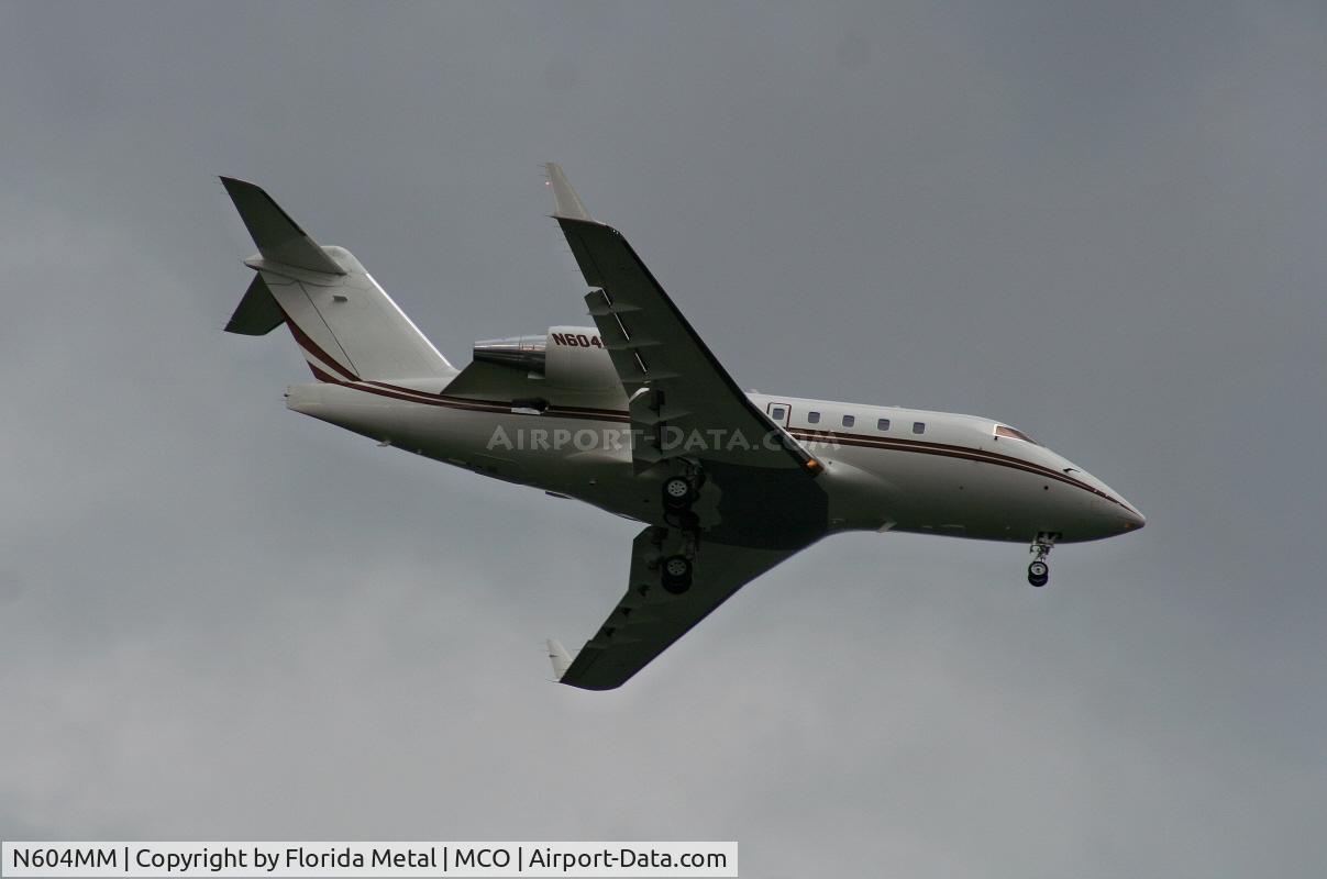 N604MM, 1998 Bombardier Challenger 604 (CL-600-2B16) C/N 5381, Bombardier CL-600