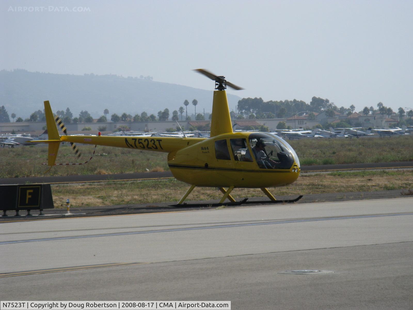 N7523T, 2004 Robinson R44 Raven II C/N 10311, 2004 Robinson R44 RAVEN II, Lycoming IO-540 245 Hp for 5 minutes, 205 Hp continuous, engine shutdown