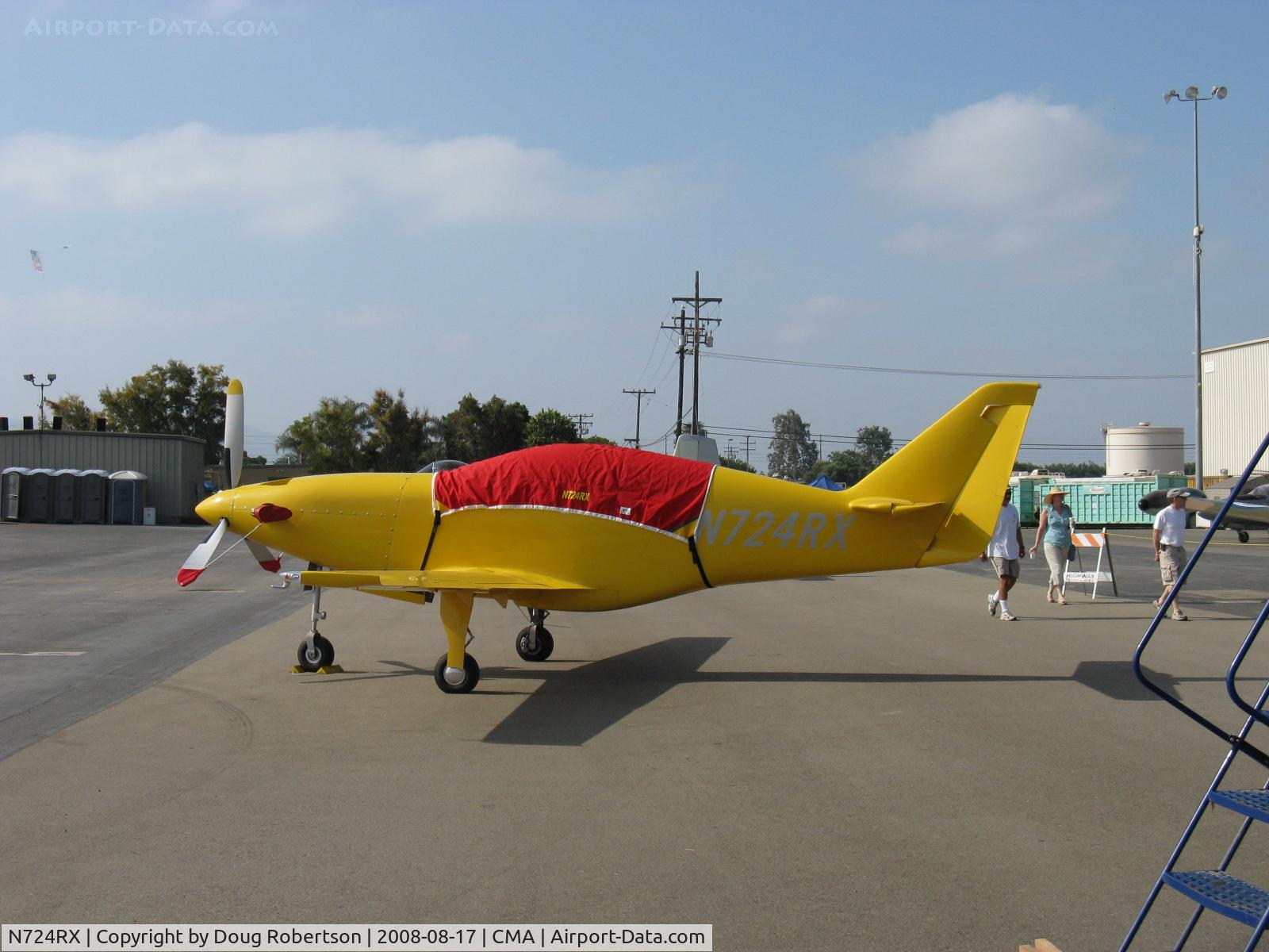 N724RX, 2006 Legend Aircraft Legend C/N 001, 2006 Snead Special TURBINE LEGEND, Walter M 601-D Turbine, 724 shp turboprop