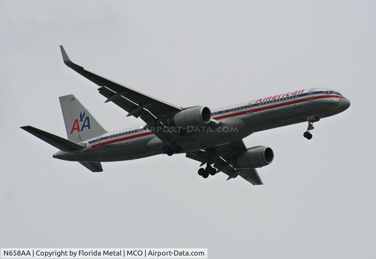 N658AA, 1991 Boeing 757-223 C/N 24616, American 757-200