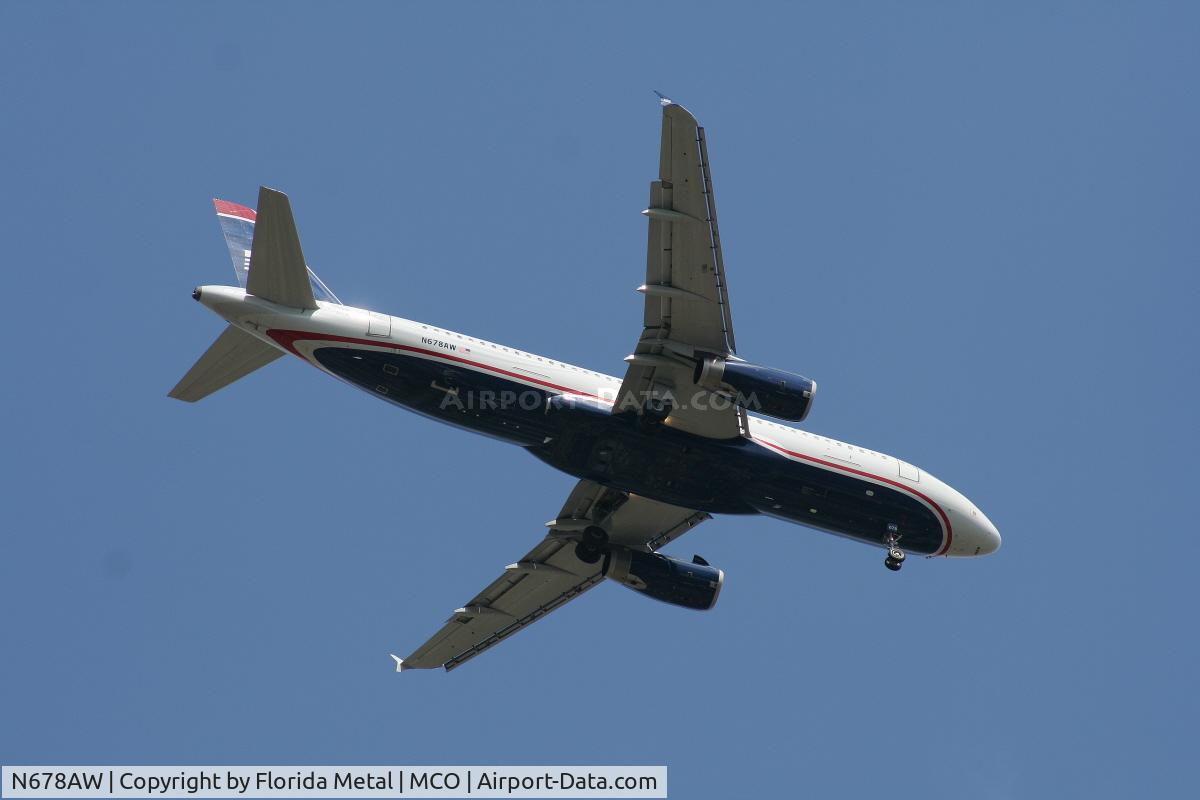 N678AW, 2005 Airbus A320-232 C/N 2482, USAirways A320