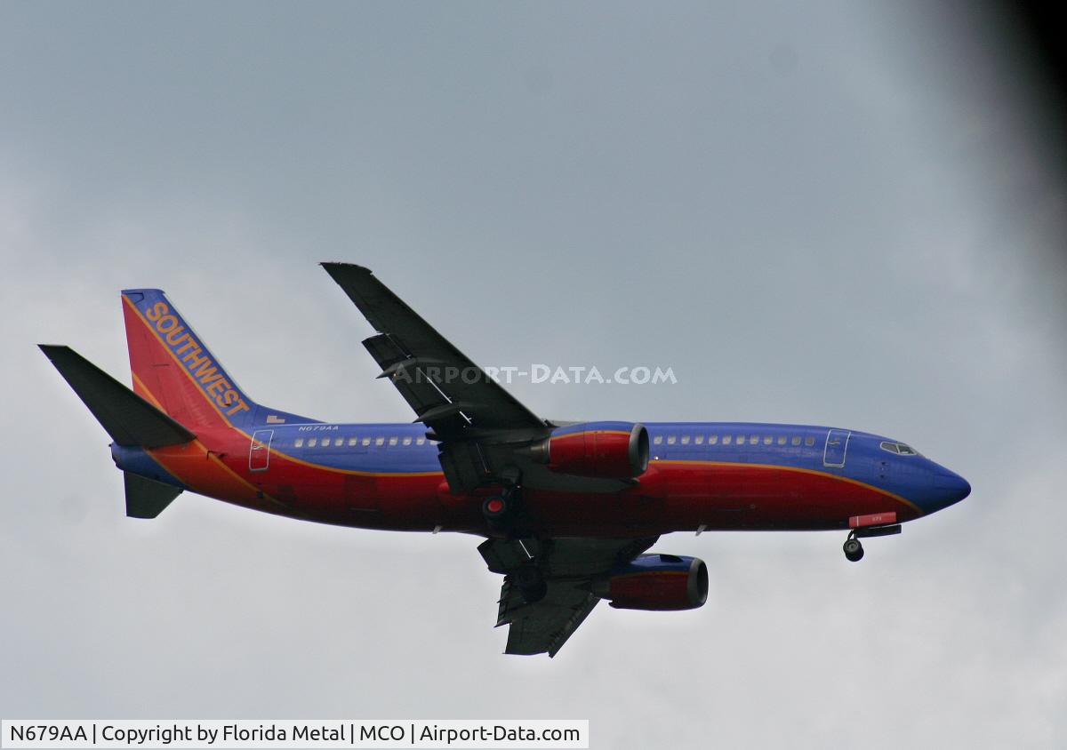 N679AA, 1986 Boeing 737-3A4 C/N 23291, Southwest 737-300