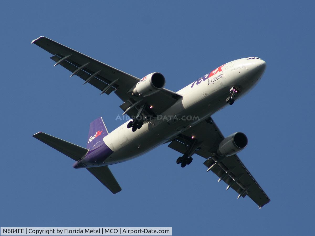 N684FE, 1999 Airbus A300F4-605R C/N 0802, Fed Ex A300