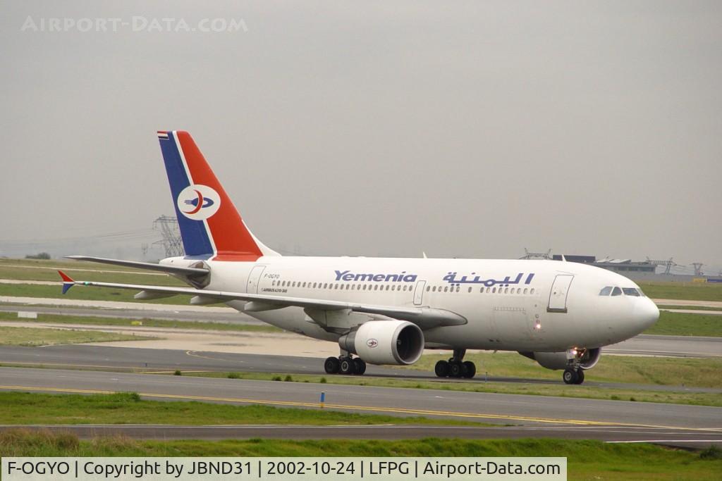 F-OGYO, 1991 Airbus A310-324 C/N 568, A310-324