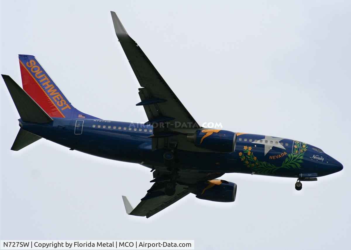 N727SW, 1999 Boeing 737-7H4 C/N 27859, Southwest 