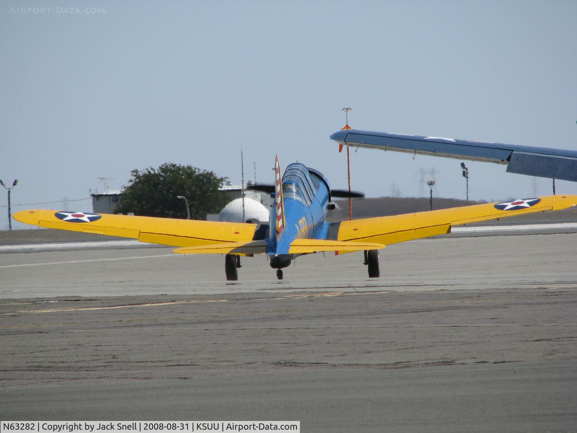 N63282, 1944 Consolidated Vultee BT-13B (SNV-2) C/N 79-999, 2008 Travis Air Expo
