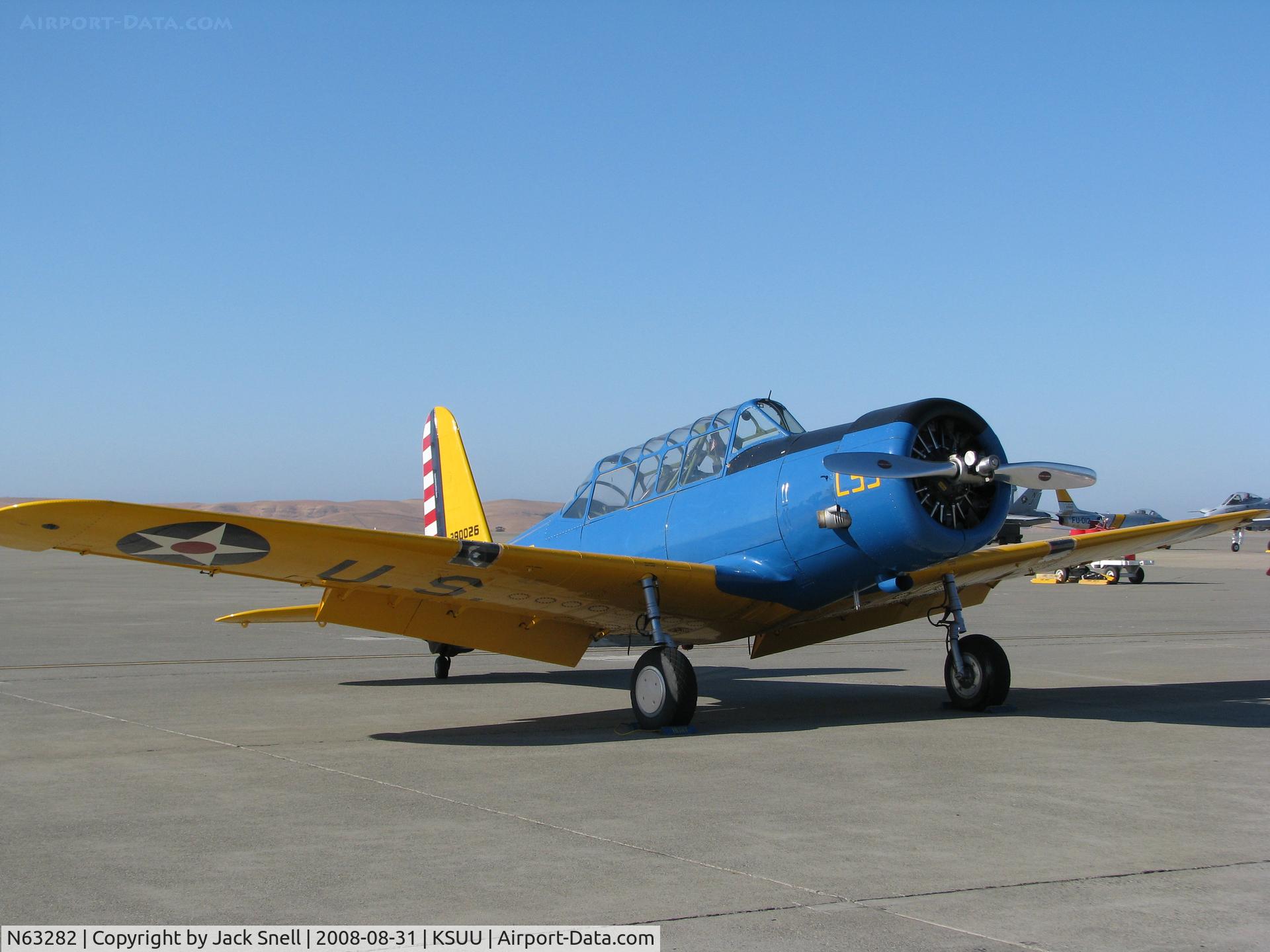 N63282, 1944 Consolidated Vultee BT-13B (SNV-2) C/N 79-999, 2008 Travis Air Expo