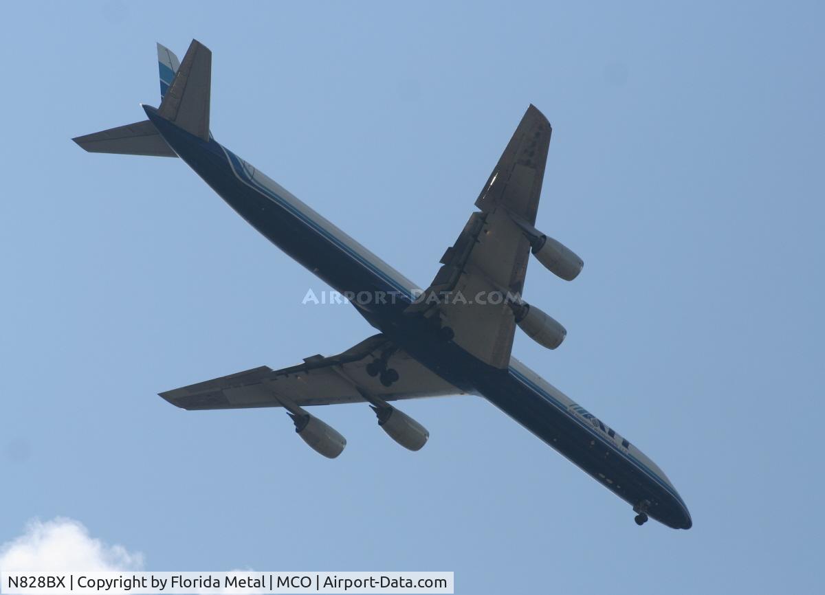 N828BX, 1968 Douglas DC-8-71F C/N 45993, ATI DC-8-71
