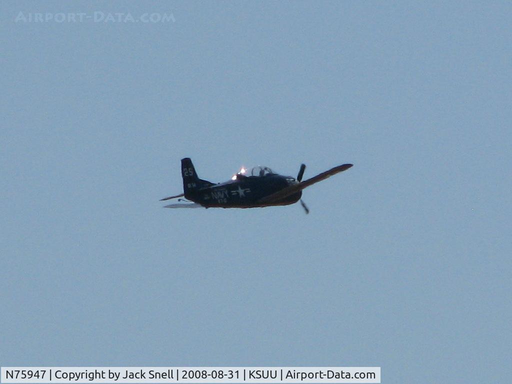 N75947, 1957 North American T-28C Trojan C/N 226-231 (140654), 2008 Travis Air Expo