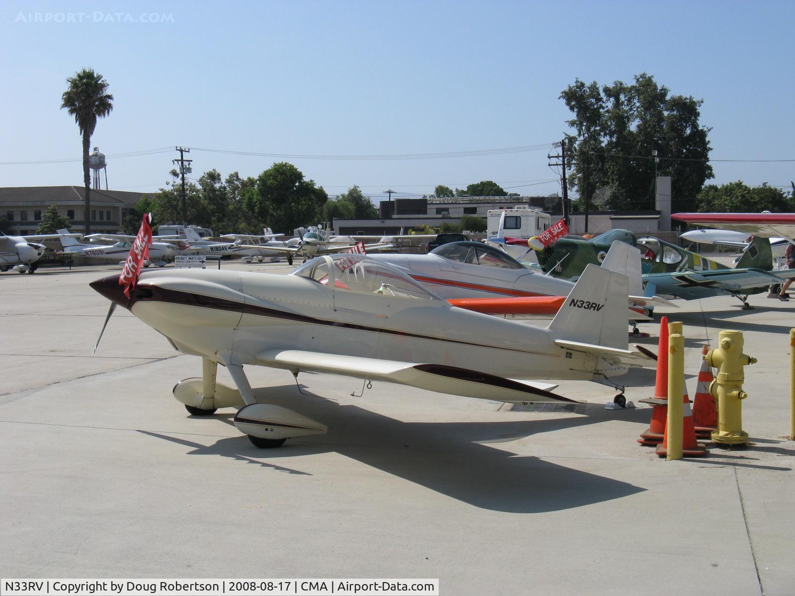N33RV, Vans RV-3 C/N 682, Harmon VAN's RV-3, Lycoming O-320