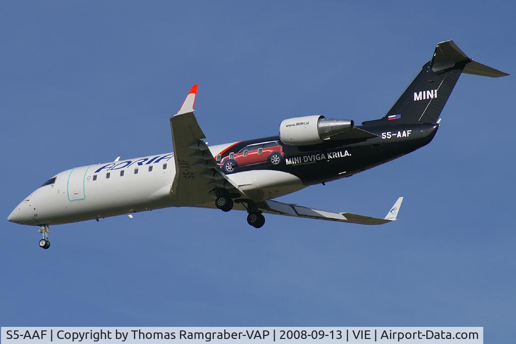 S5-AAF, 1998 Canadair CRJ-200LR (CL-600-2B19) C/N 7272, Adria Airways Canadair Regionaljet