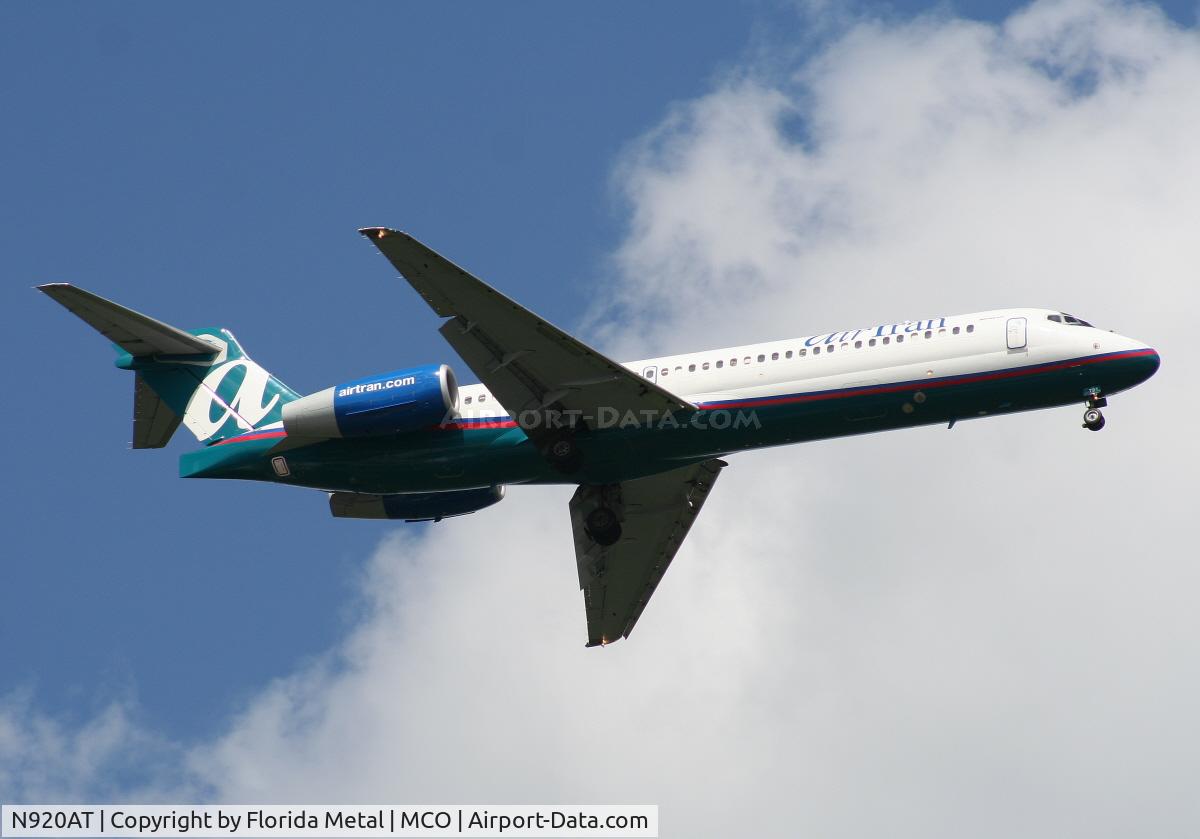 N920AT, 2000 Boeing 717-200 C/N 55083, Air Tran 717
