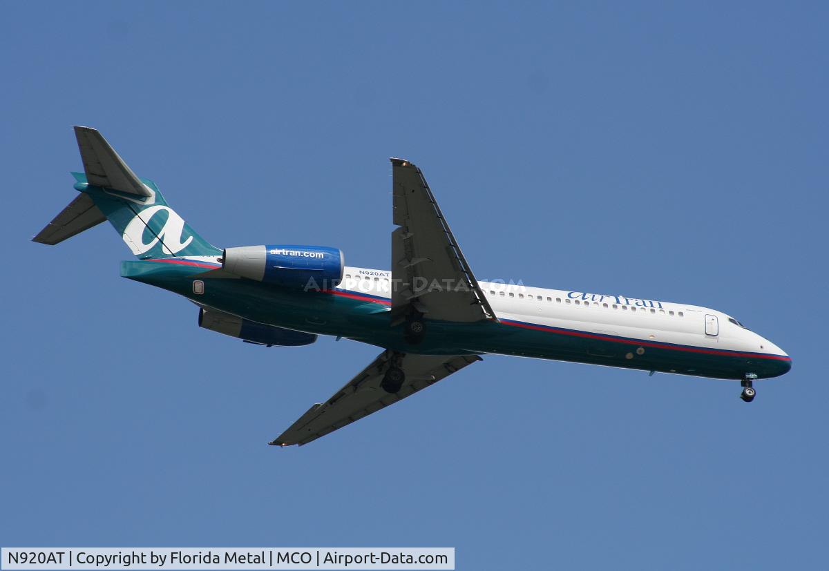 N920AT, 2000 Boeing 717-200 C/N 55083, Air Tran 717
