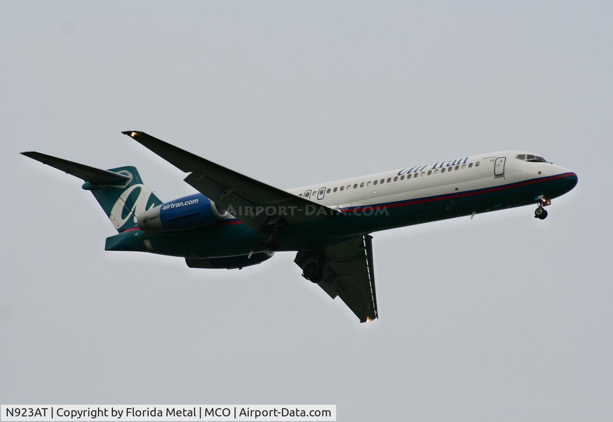 N923AT, 2005 Boeing 717-200 C/N 55051, Air Tran 717