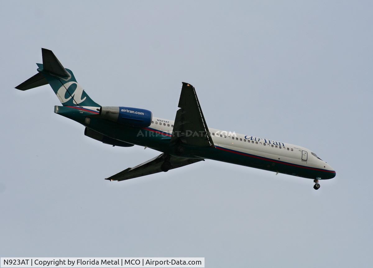 N923AT, 2005 Boeing 717-200 C/N 55051, Air Tran 717