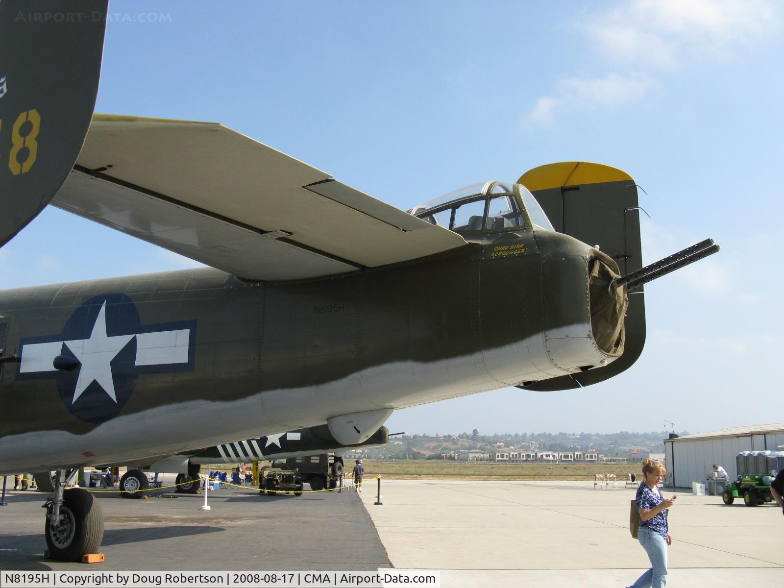 N8195H, 1944 North American TB-25N Mitchell C/N 108-34023 (44-30748), 1944 North American TB-25N MITCHELL 'Heavenly Body', two Wright Cyclone C14B (USAF R-2600-13) 1,700 Hp each, tail guns