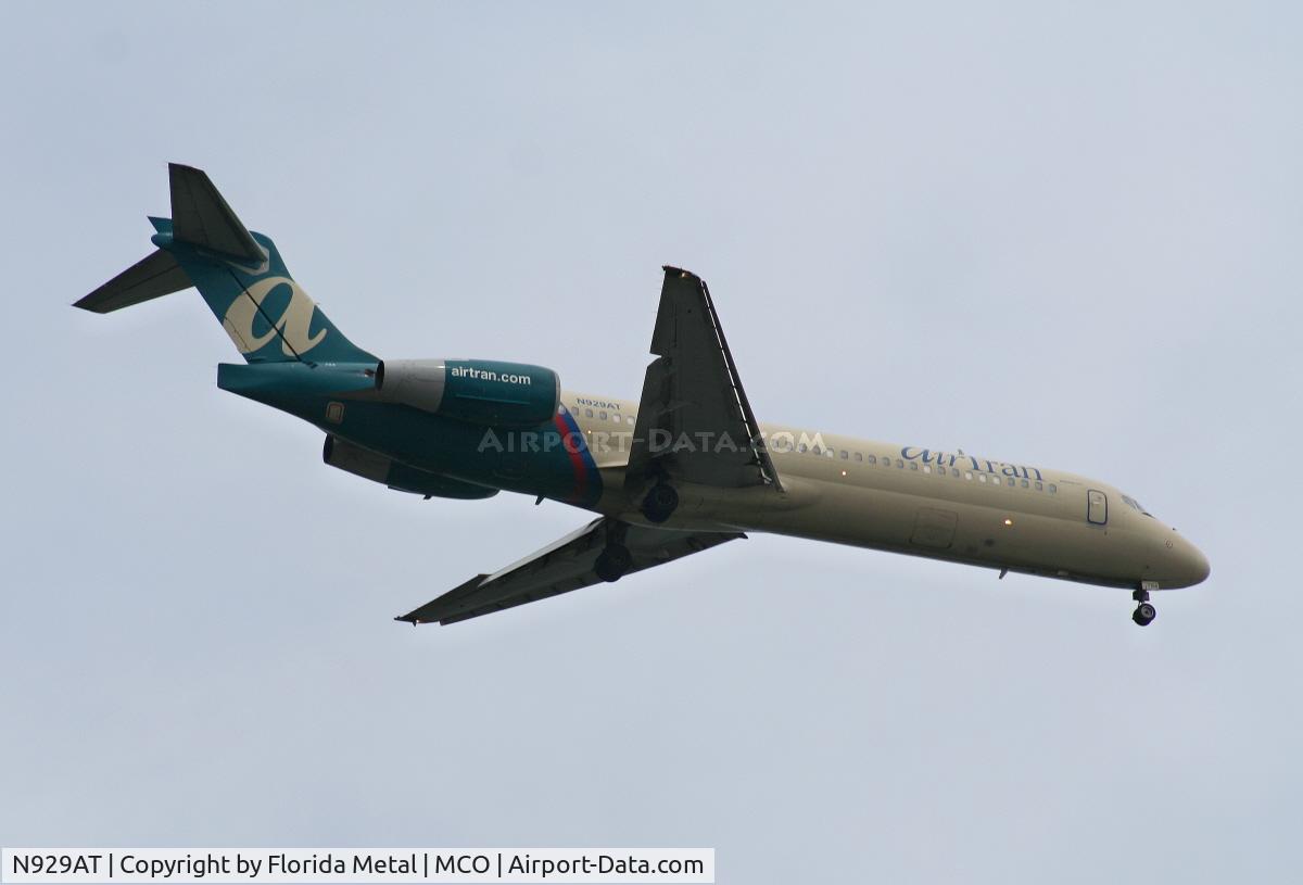 N929AT, 2000 Boeing 717-200 C/N 55075, Air Tran 717