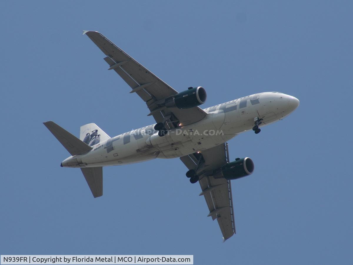 N939FR, 2005 Airbus A319-111 C/N 2448, Frontier 