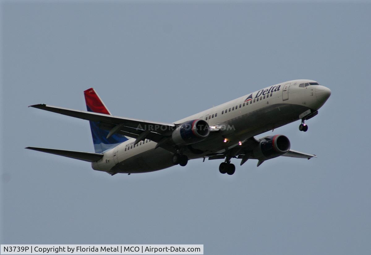 N3739P, 2000 Boeing 737-832 C/N 30541, Delta 737-800