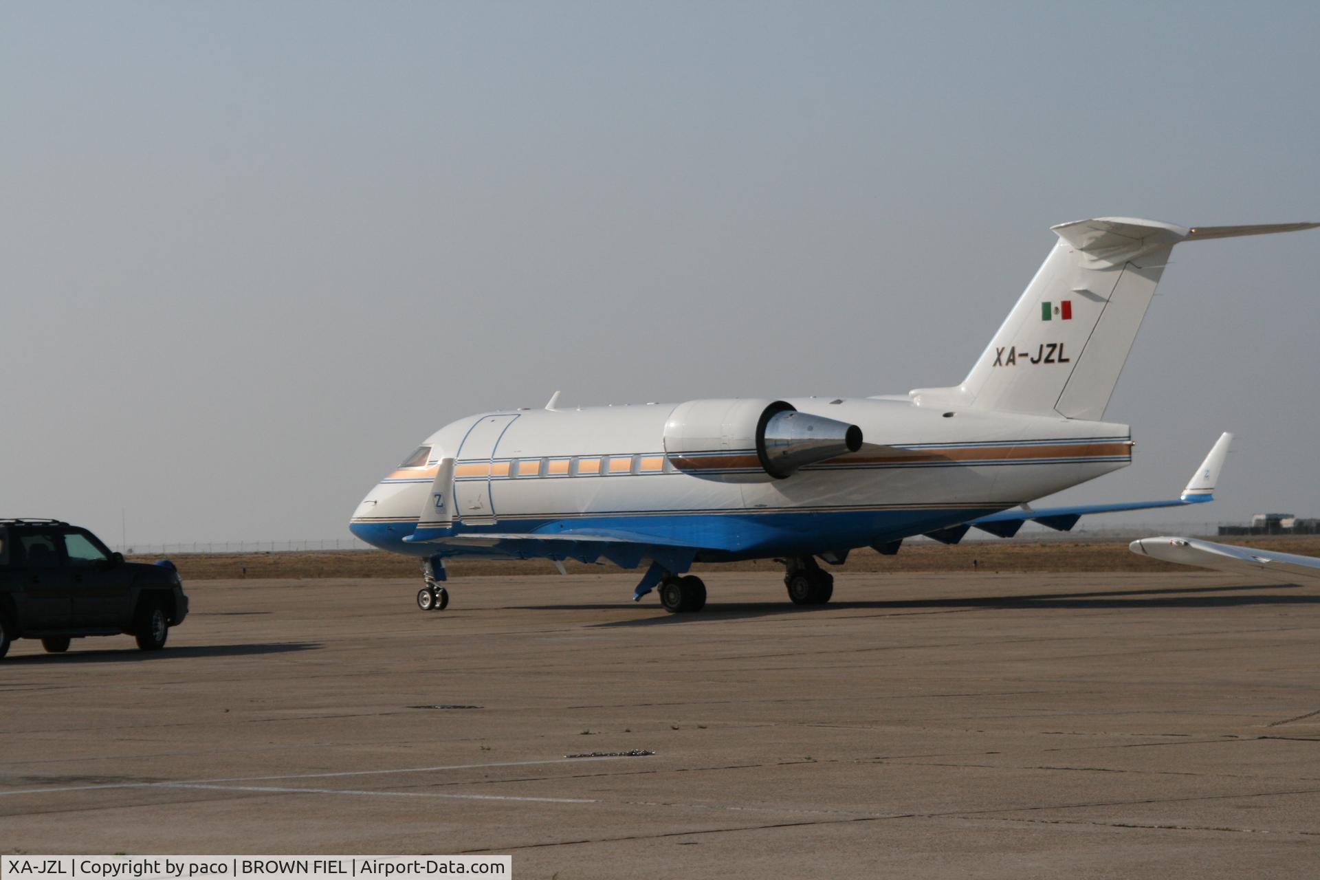 XA-JZL, 1994 Canadair Challenger 601-3R (CL-600-2B16) C/N 5158, viva mexico?
