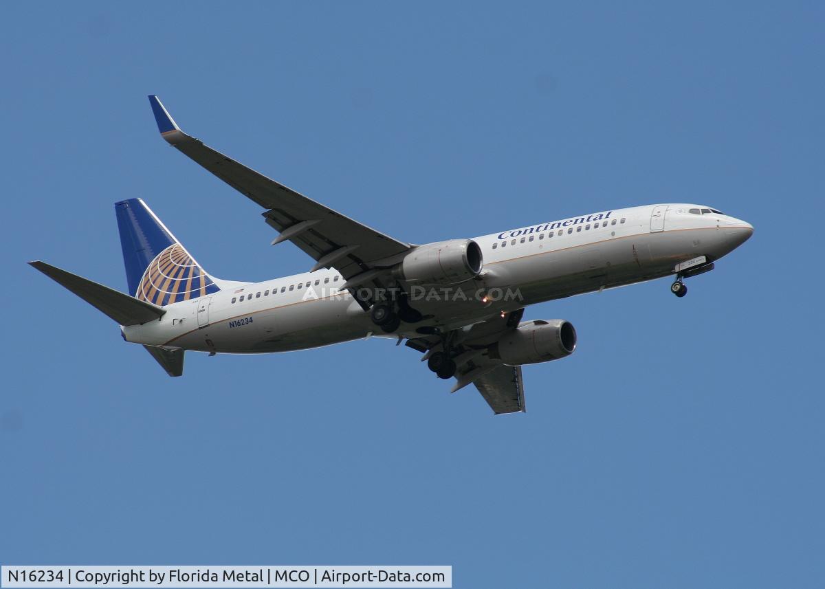 N16234, 1999 Boeing 737-824 C/N 28946, Continental 737-800