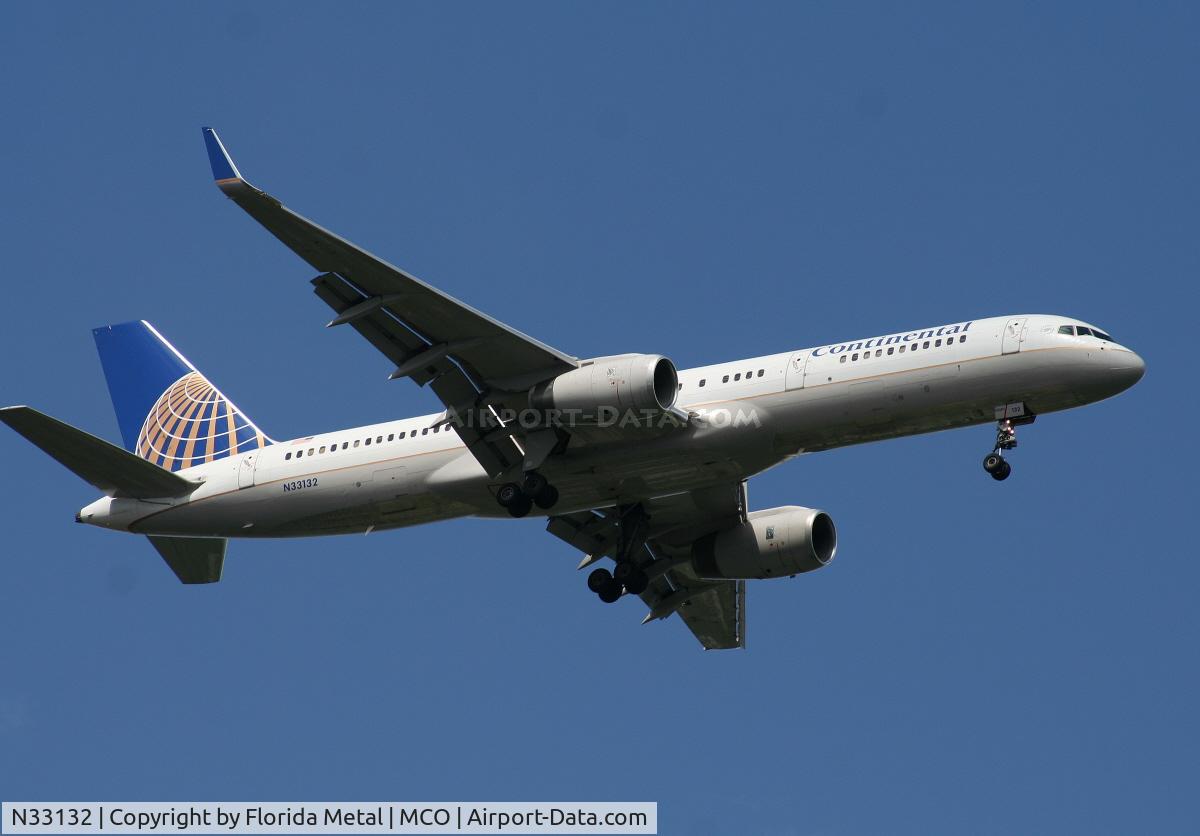 N33132, 1998 Boeing 757-224 C/N 29281, Continental 757-200