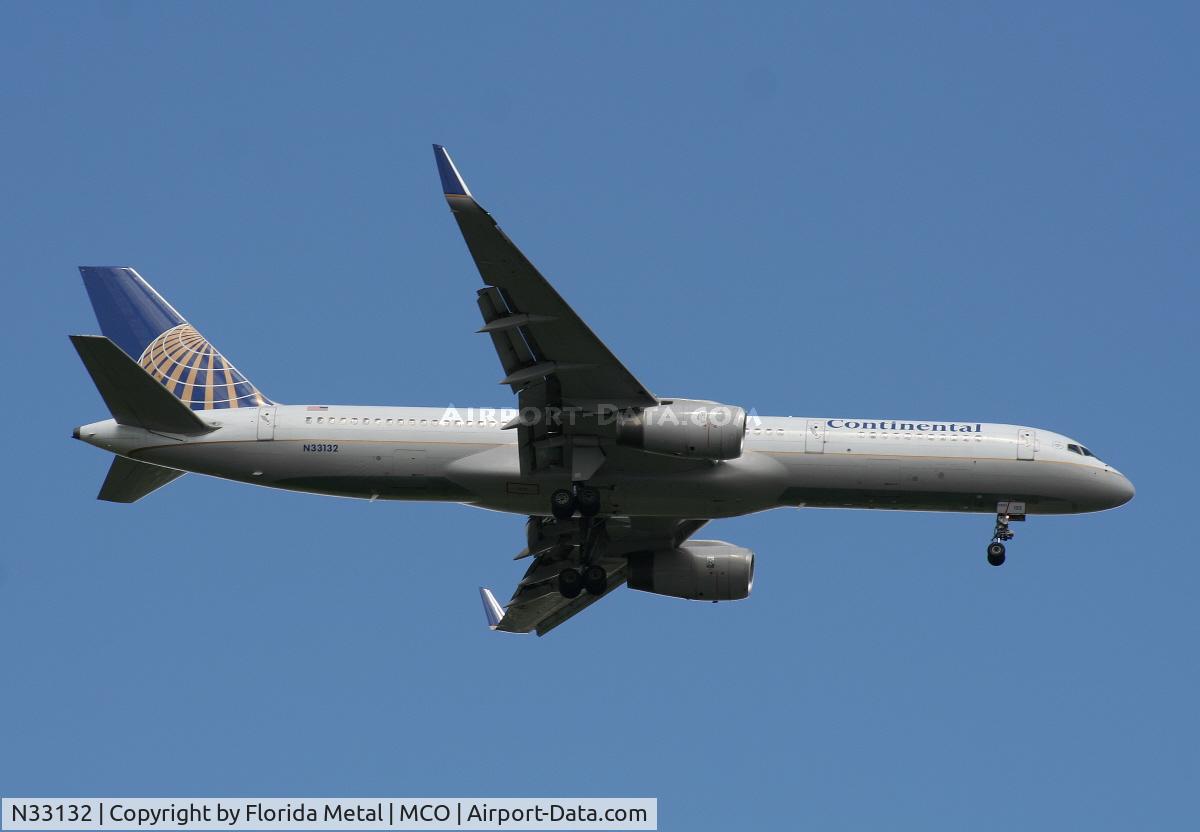 N33132, 1998 Boeing 757-224 C/N 29281, Continental 757-200