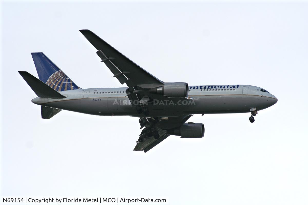 N69154, 2001 Boeing 767-224 C/N 30433, Continental 767-200