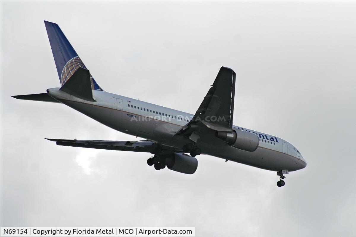 N69154, 2001 Boeing 767-224 C/N 30433, Continental 767-200