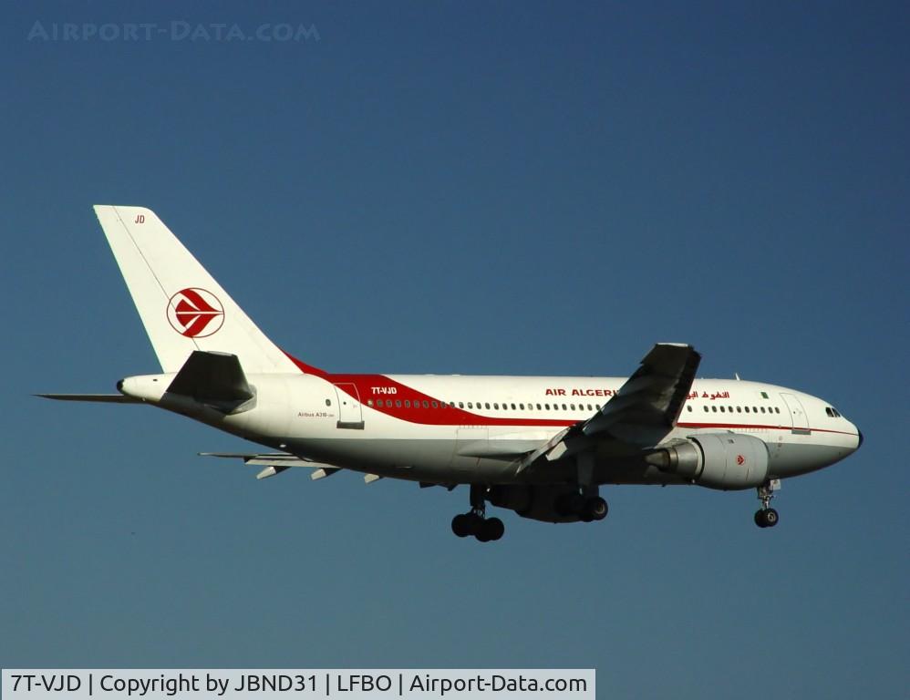 7T-VJD, 1984 Airbus A310-203 C/N 293, A310-203