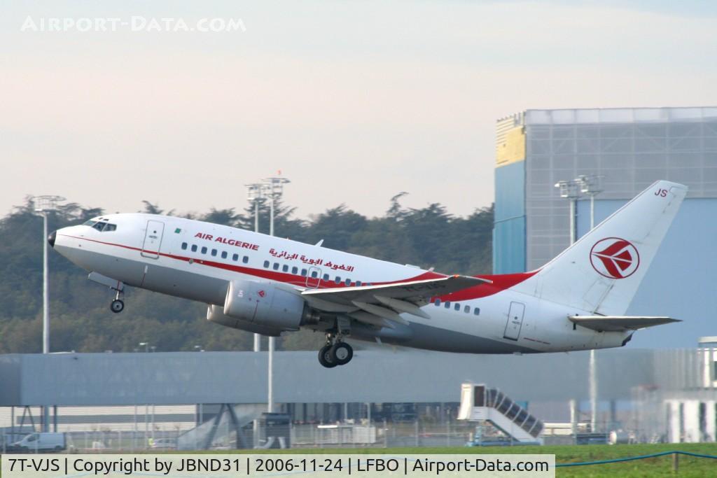 7T-VJS, 2002 Boeing 737-6D6 C/N 30210, B737-6D6