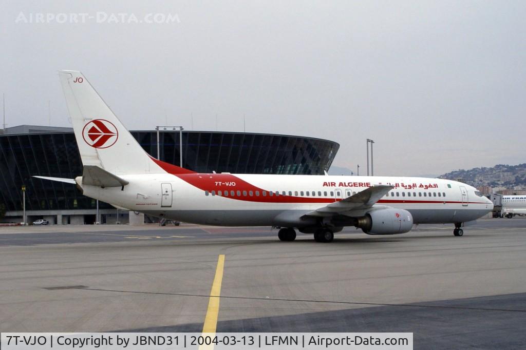 7T-VJO, 2001 Boeing 737-8D6 C/N 30207, B737-8D6