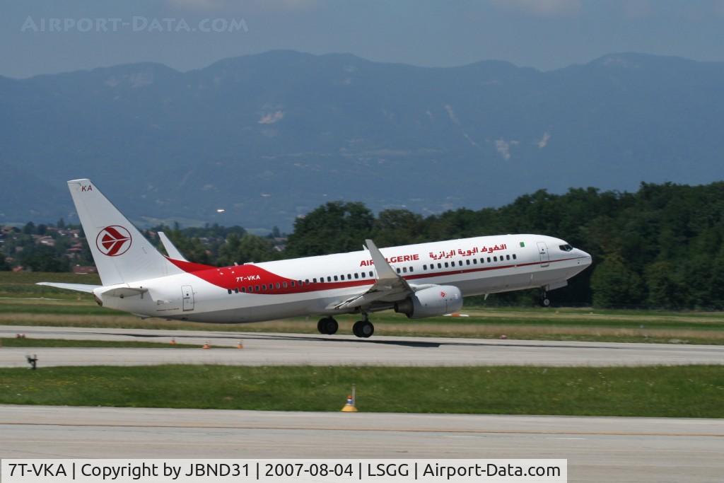 7T-VKA, 2005 Boeing 737-8D6 C/N 34164, B737-8D6 w