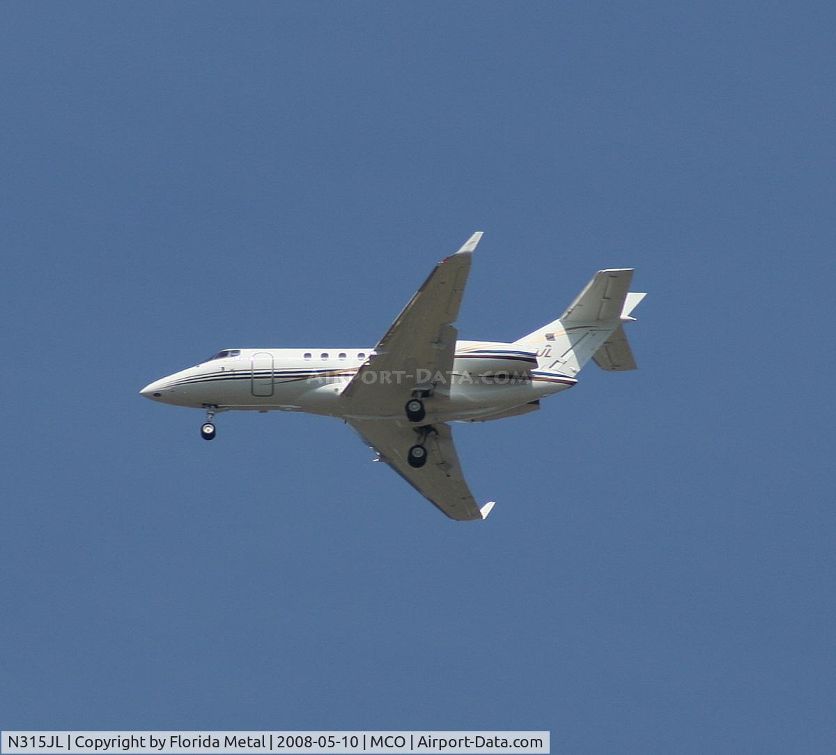 N315JL, 2007 Hawker Beechcraft Hawker 850XP C/N 258891, Hawker 850XP