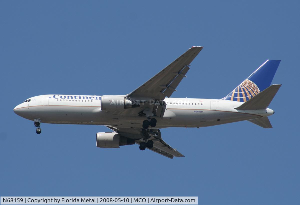 N68159, 2001 Boeing 767-224/ER C/N 30438/845, Continental 767-200