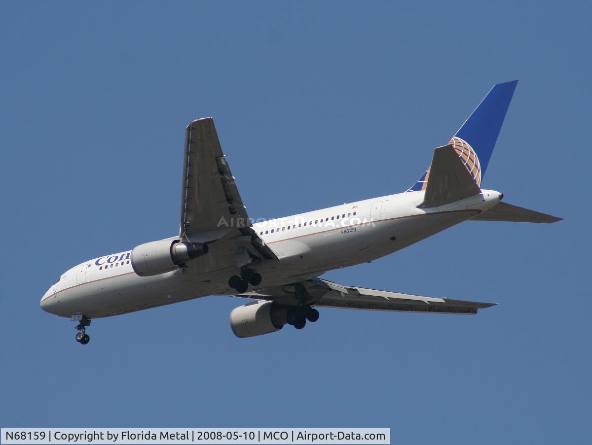 N68159, 2001 Boeing 767-224/ER C/N 30438/845, Continental 767-200