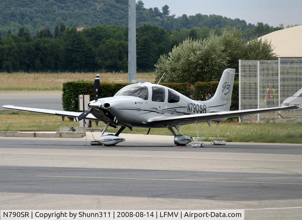 N790SR, 2007 Cirrus SR22 G3 GTS Turbo C/N 2859, Parked at the Genearl Aviation area...