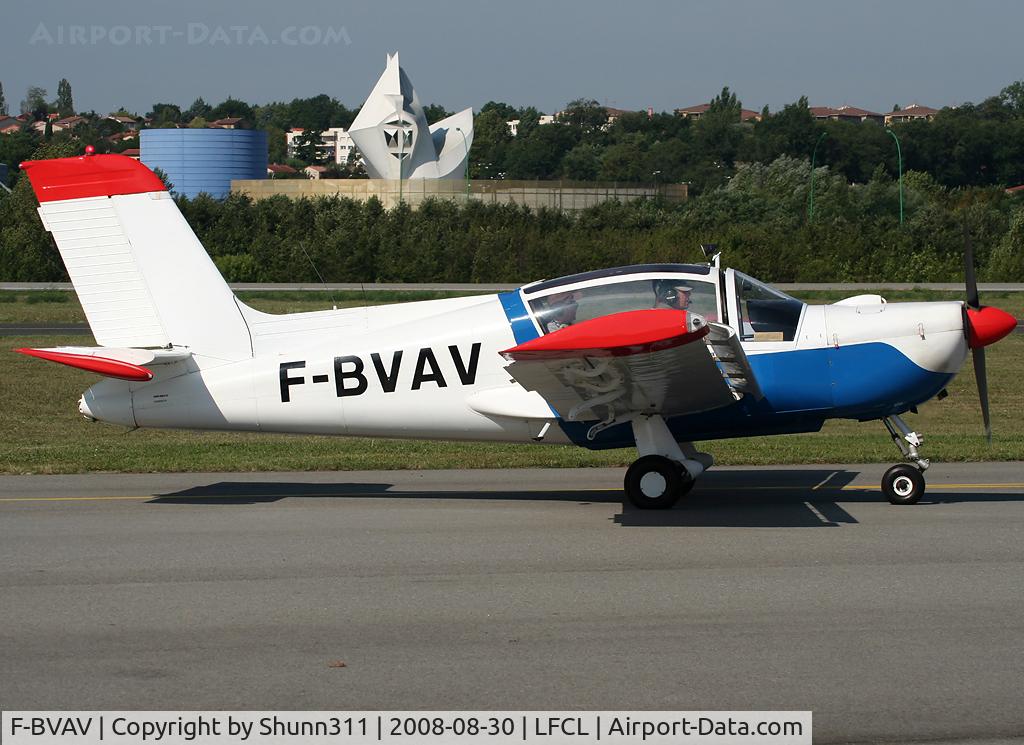 F-BVAV, Socata MS-893E Rallye 180GT C/N 12375, Arriving from flight and rolling near the control tower for parking...