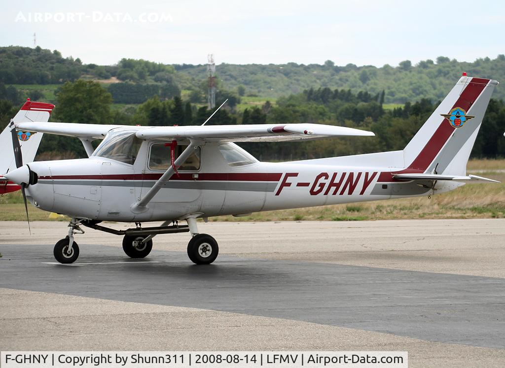 F-GHNY, Reims F151 C/N 152-84287, Parked at the Airclub...