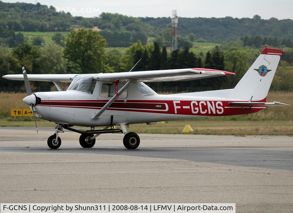 F-GCNS, Reims F152 C/N 1800, Parked at the Airclub...