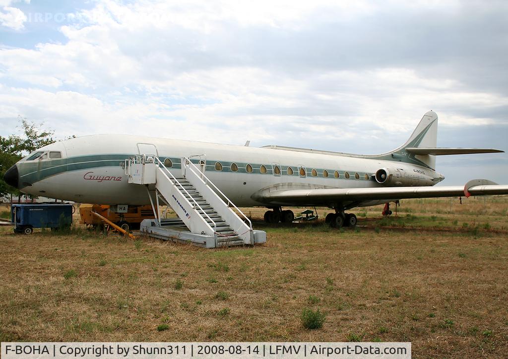 F-BOHA, 1968 Sud Aviation SE-210 Caravelle III C/N 242, Old lady preserved at this airport...