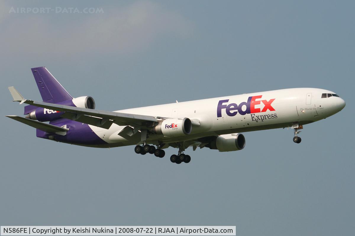N586FE, 1991 McDonnell Douglas MD-11F C/N 48487,  