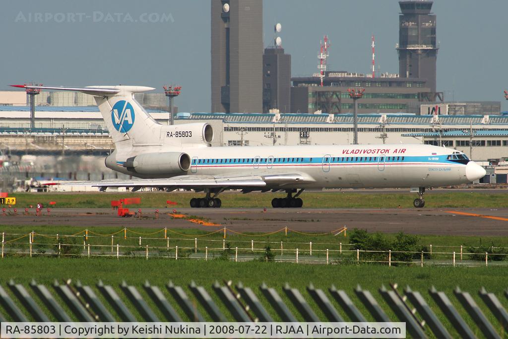 RA-85803, 1989 Tupolev Tu-154M C/N 89A822, Vladivostok Air Tupolev Tu-154