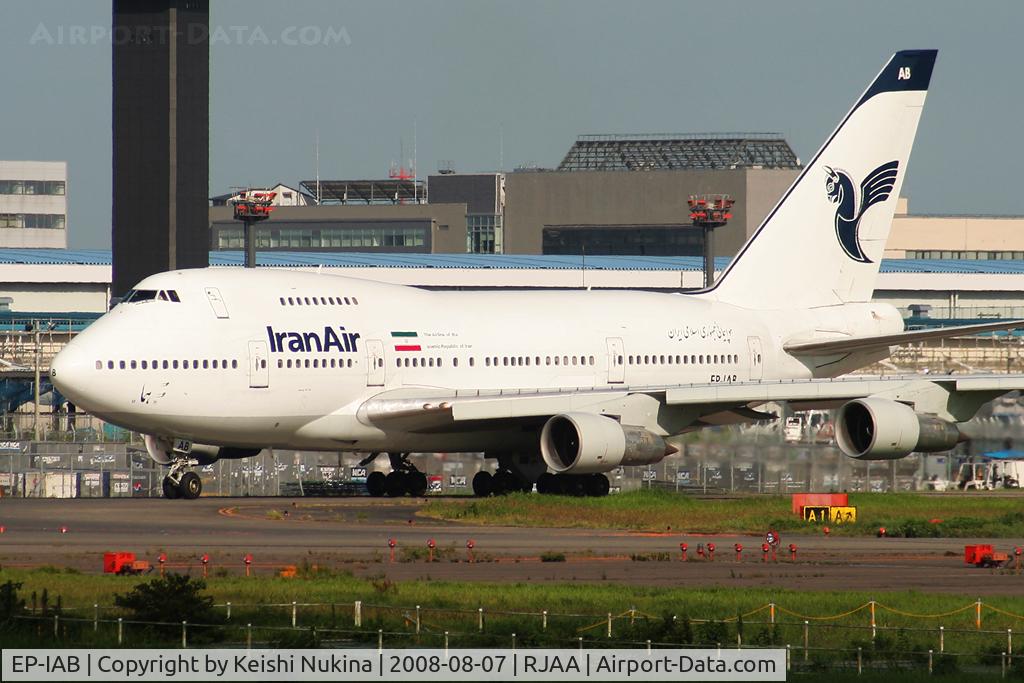 EP-IAB, 1976 Boeing 747SP-86 C/N 20999,  