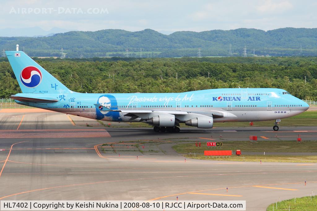 HL7402, 1998 Boeing 747-4B5 C/N 26407, Mona Lisa C/S