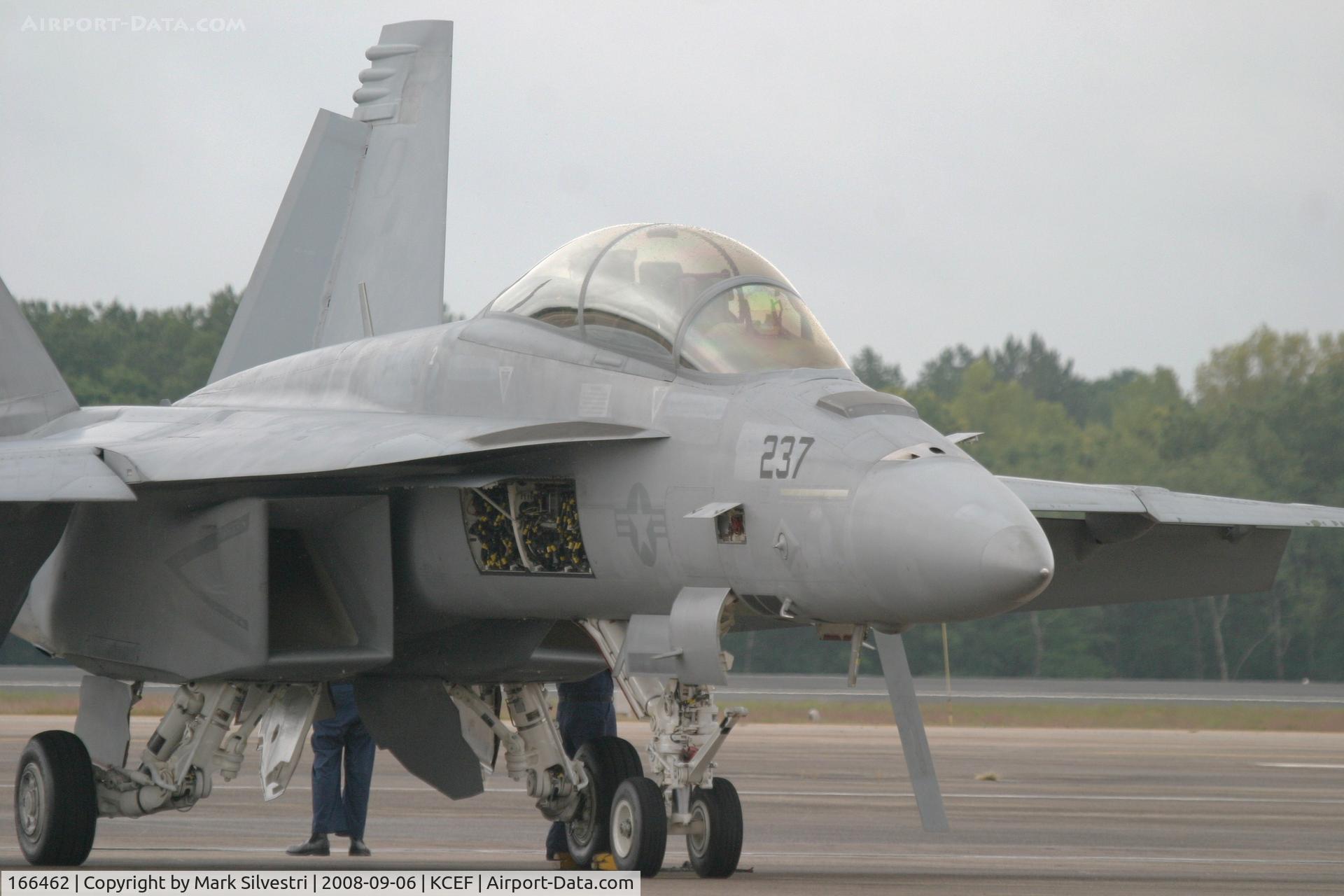 166462, Boeing F/A-18F Super Hornet C/N F097, Westover ARB 2008