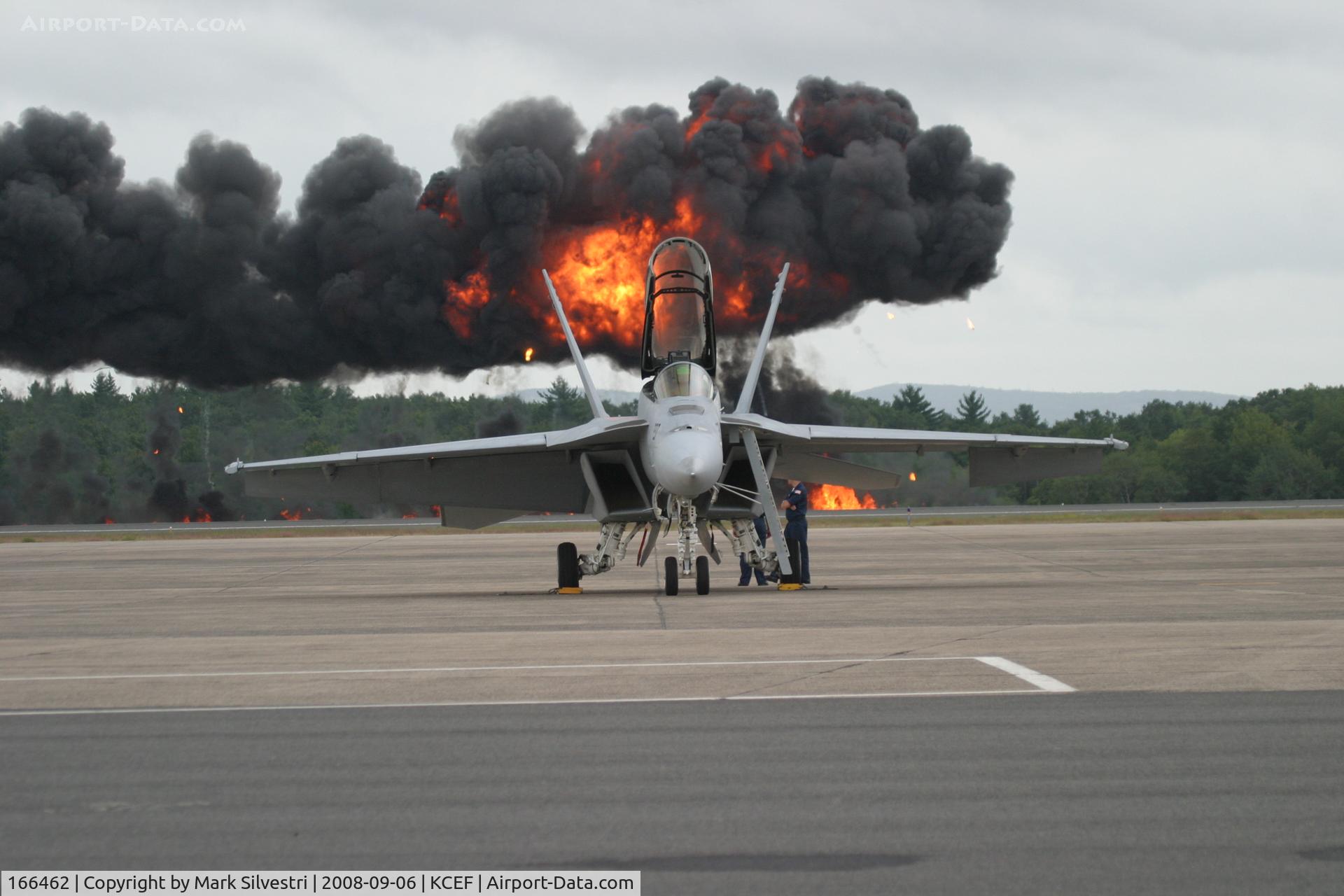 166462, Boeing F/A-18F Super Hornet C/N F097, Westover ARB 2008